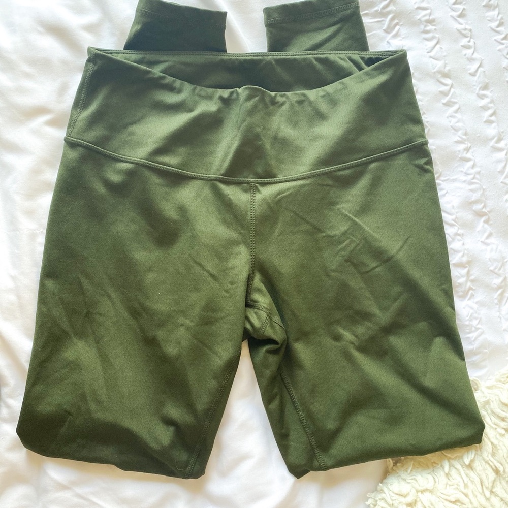 Zella army green leggings